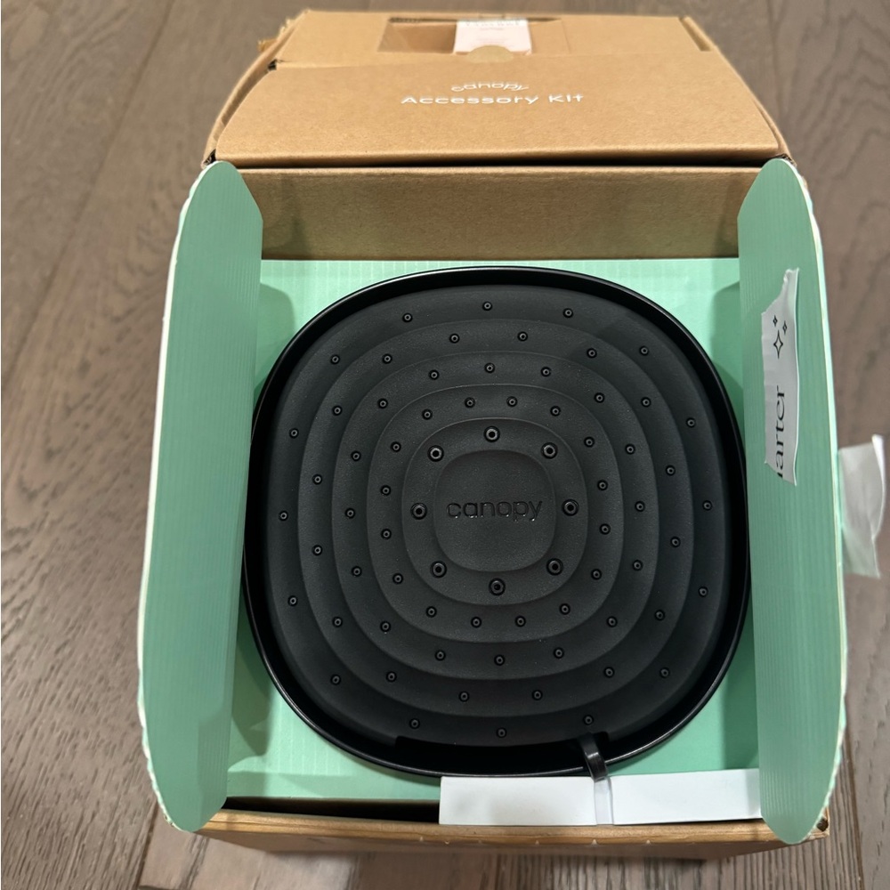Canopy Filtered Showerhead Matte Black